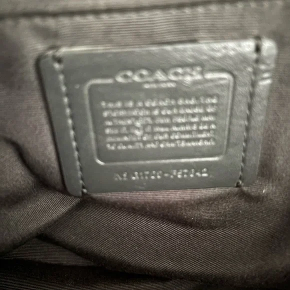Coach Black and Brown Tote Bag - Picture 6 of 10